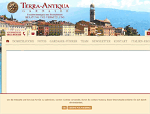 Tablet Screenshot of gardasee-reisen.com